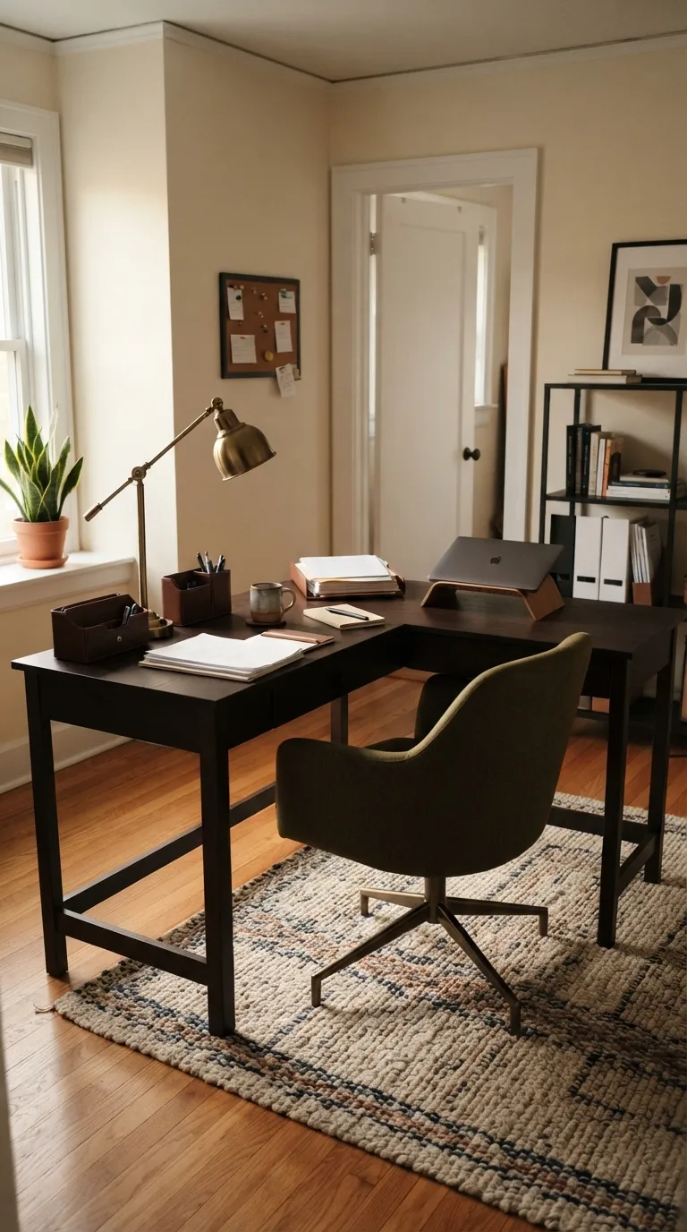 feng shui home office ideas for success and wealth Place Your Desk in the Command Position
