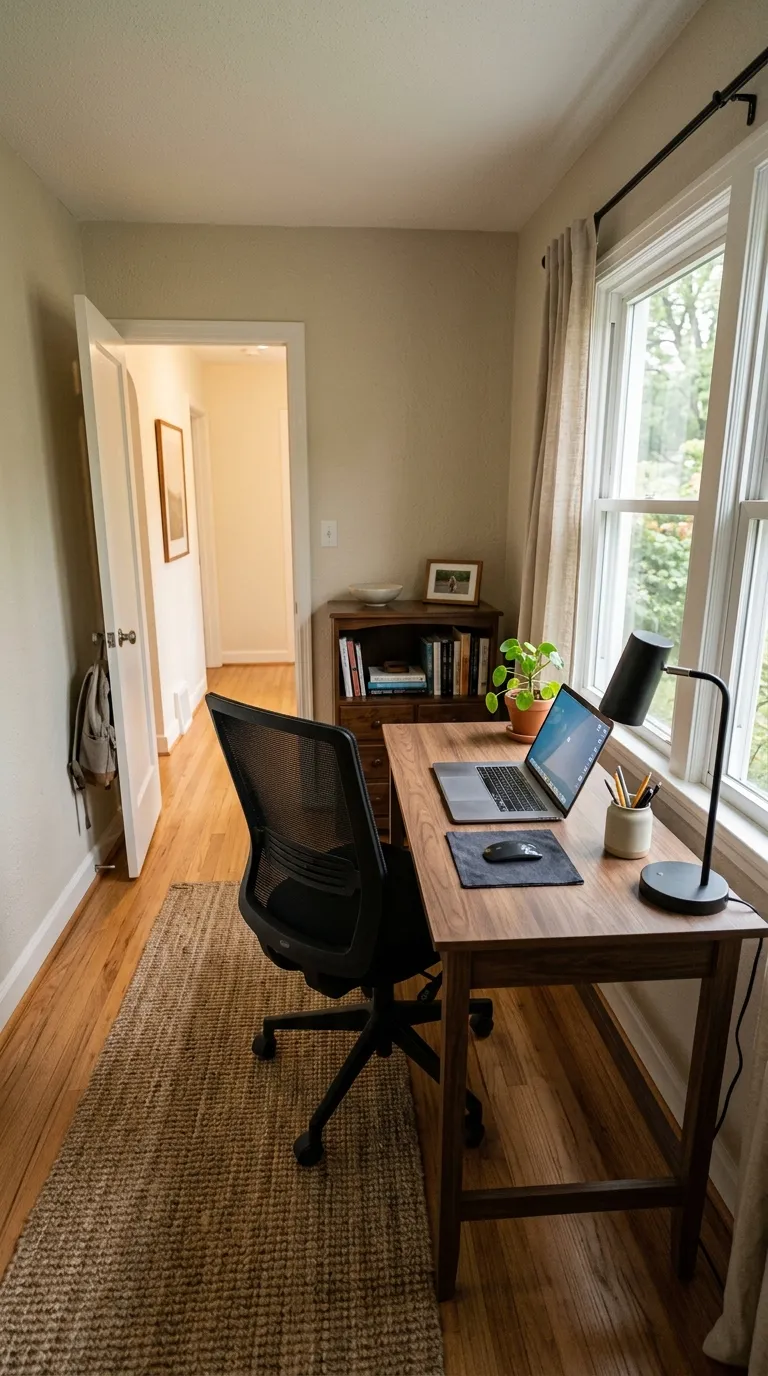 feng shui home office ideas on a budget Place Your Desk in a Commanding Position