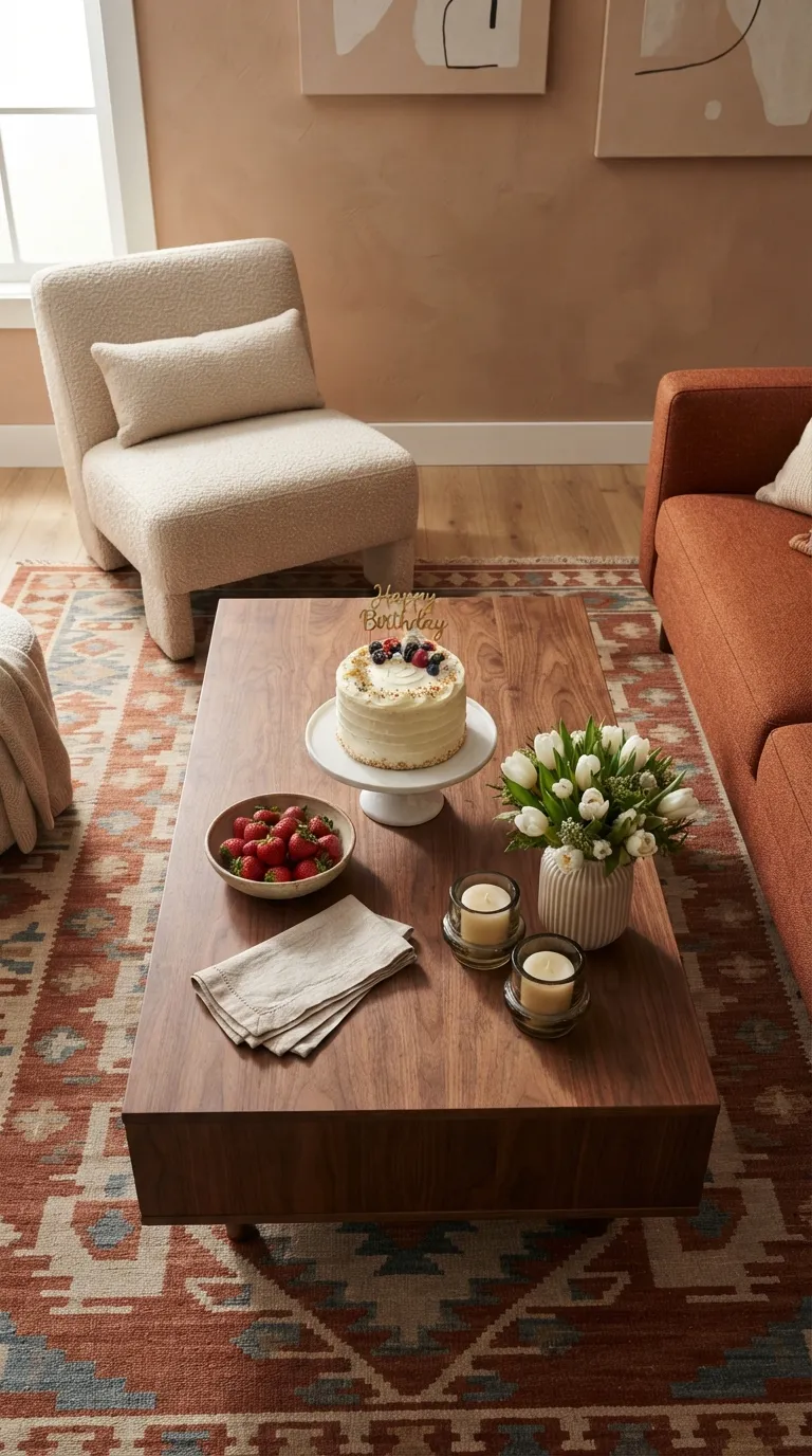 Happy Birthday Living Room Birthday Coffee Table