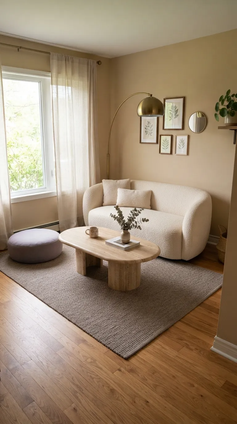 home design trends for small spaces Curved Furniture for Better Room Flow