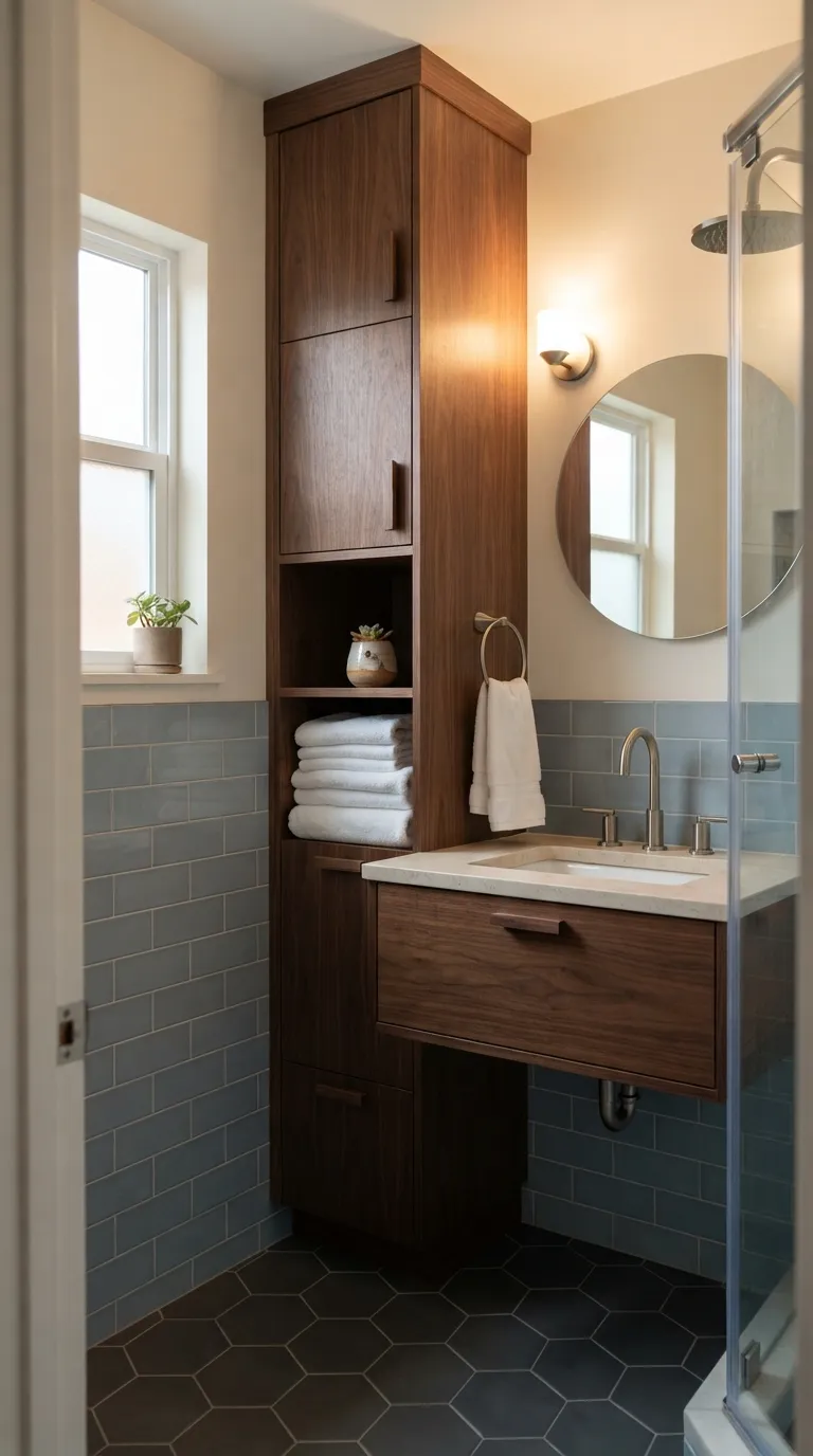 home design trends for small spaces Tall, Slim Storage Towers
