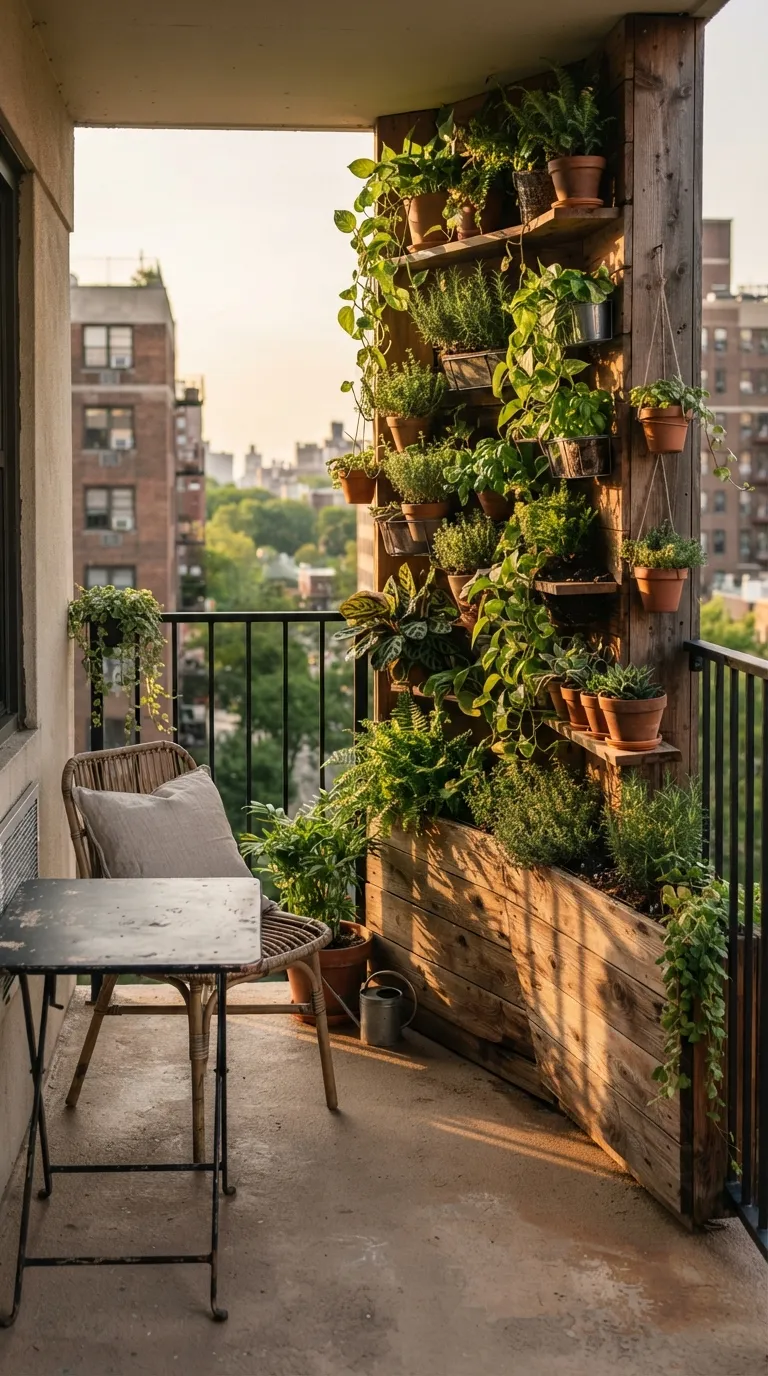 home design trends for small spaces Vertical Gardens for Small Outdoor Areas