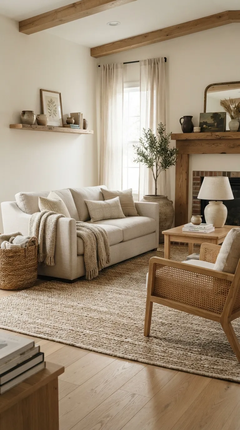home design trends on a budget Natural Textures for a Cozy Layered Look