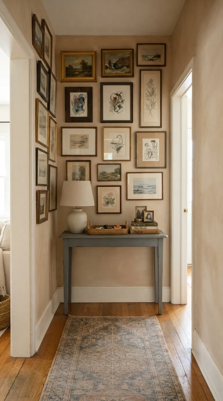 home design trends on a budget Thrifted Art for Personal Walls