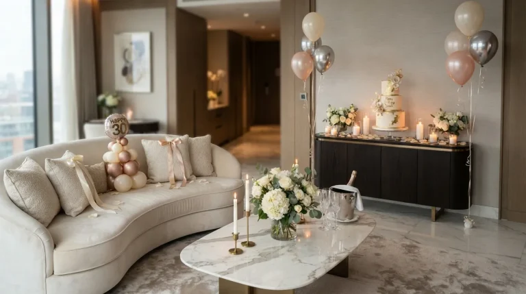 hotel birthday decorations