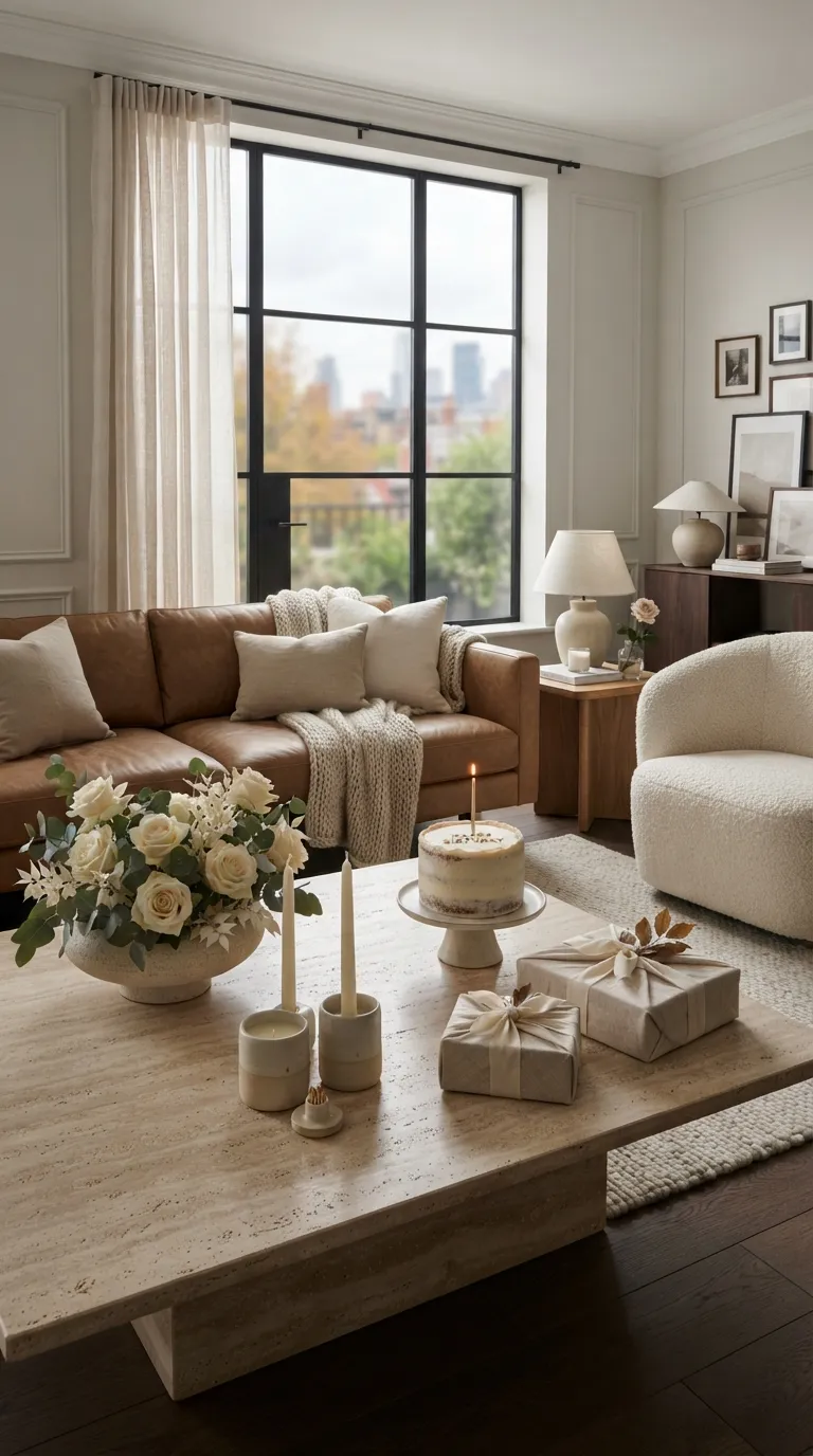 hotel birthday decorations Simple Luxury With Candles and Flowers