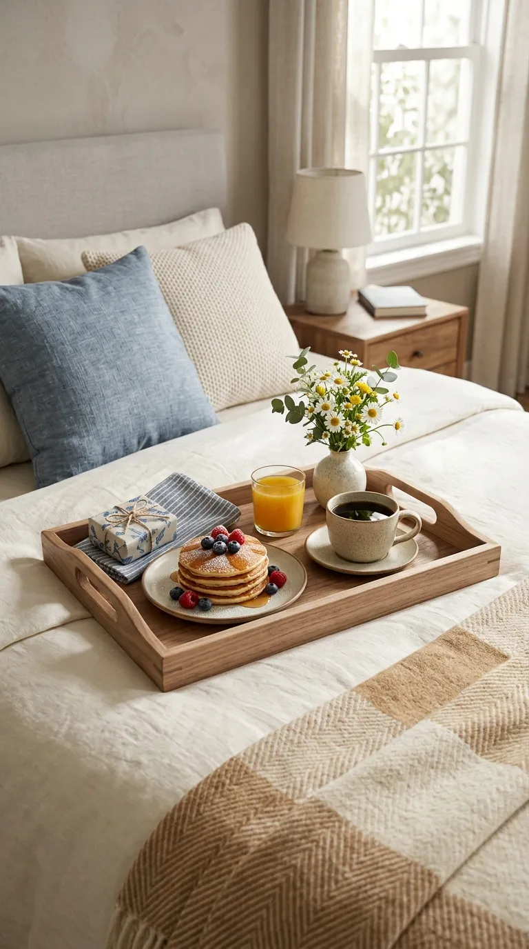 How To Decorate Birthday Room Birthday Breakfast Tray