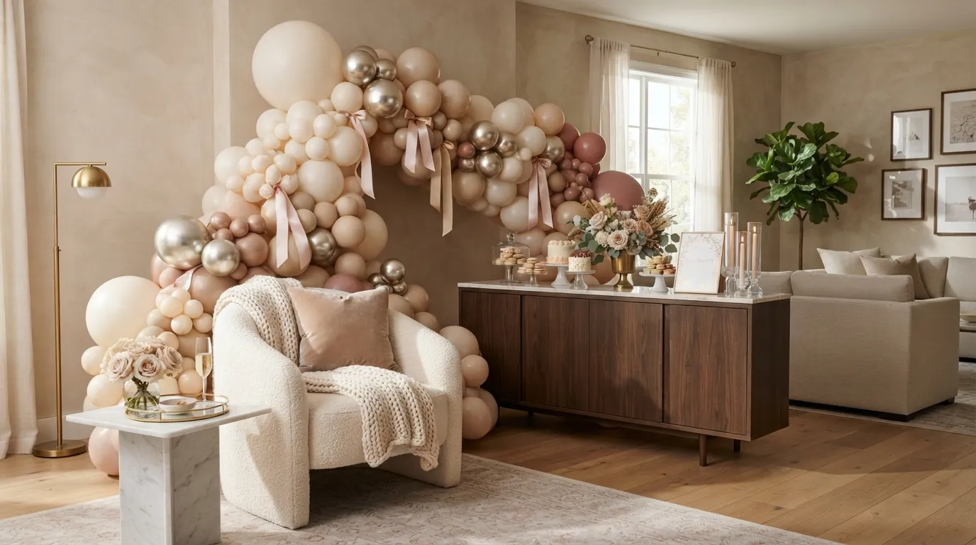 Indoor Balloon Decoration