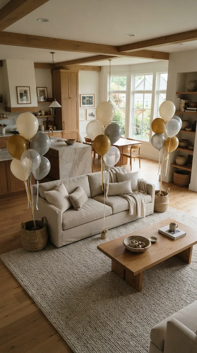 Indoor Balloon Decoration Floor Balloon Bouquets