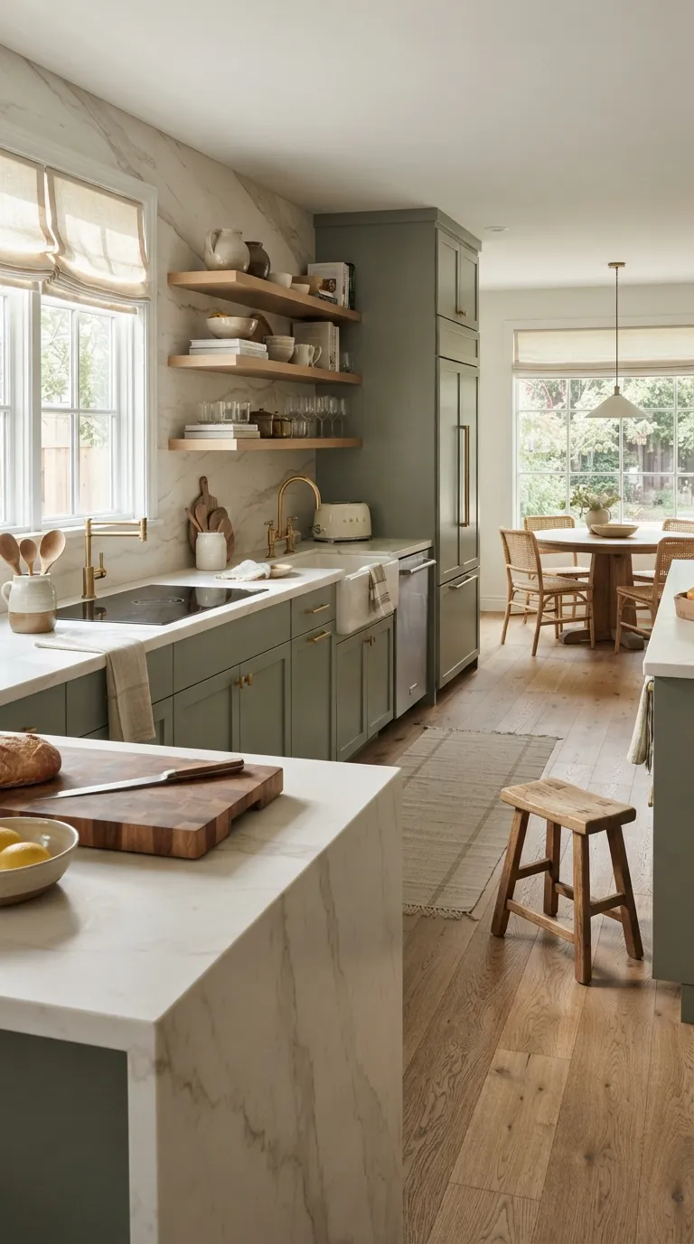 interior color trends for home design Sage Green Brings a Natural Calm
