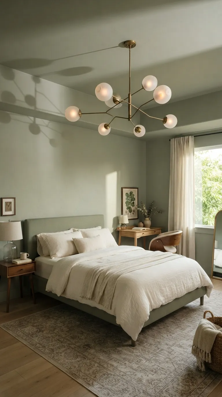 luxury bedroom decor ideas for a feminine aesthetic Bring in a Feminine Chandelier