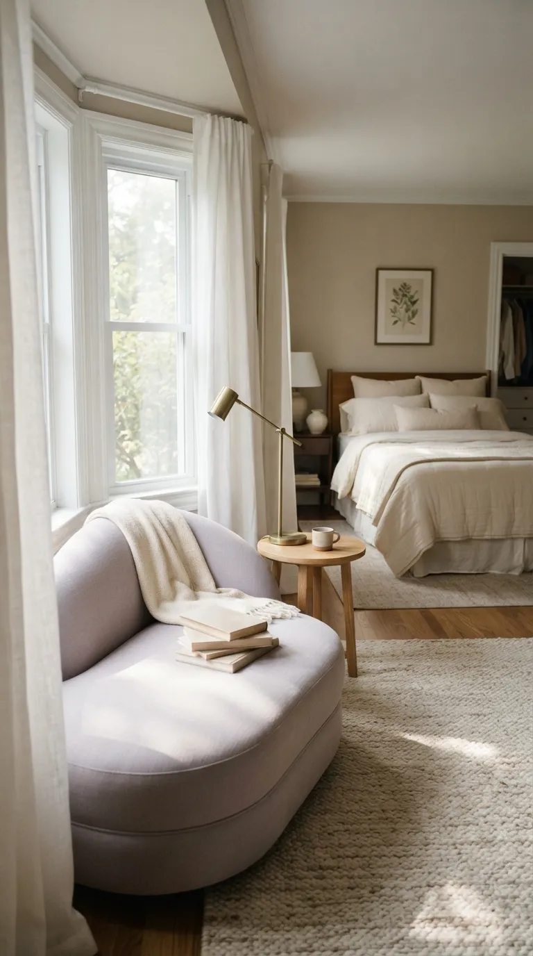 luxury bedroom decor ideas for a feminine aesthetic Create a Soft Reading Nook