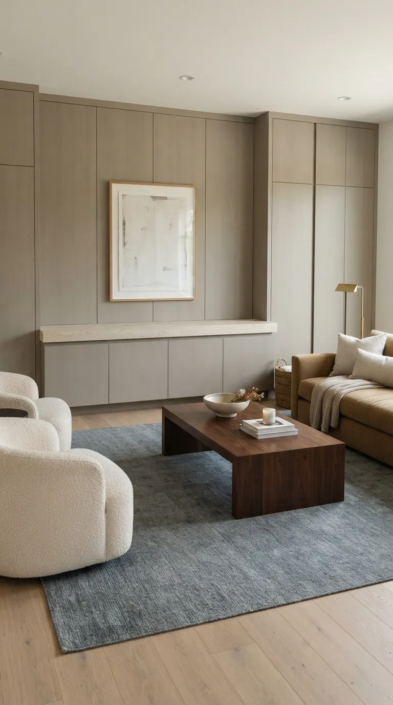 luxury home design trends Hidden Storage for a Cleaner Look