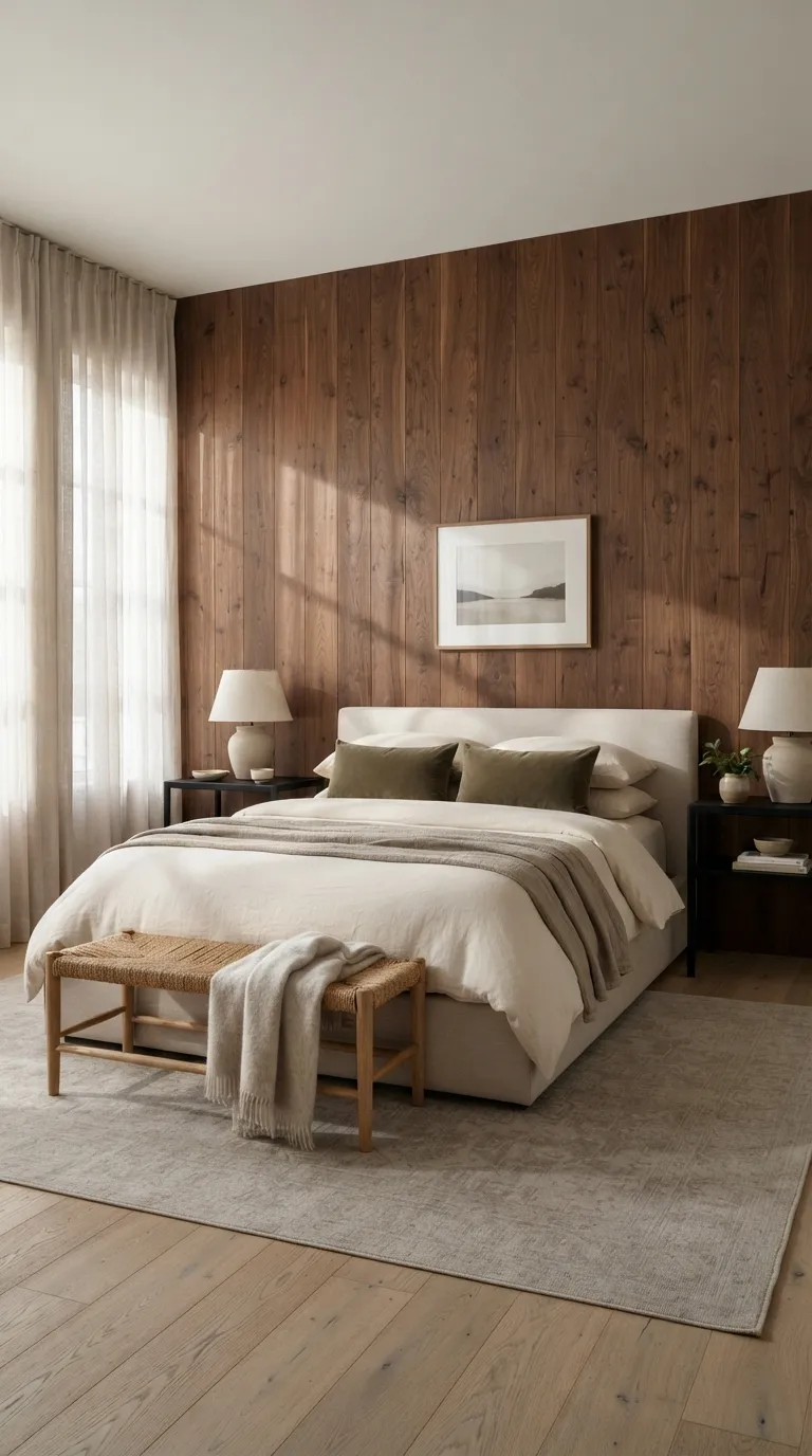 luxury home design trends Natural Wood Walls for Quiet Warmth