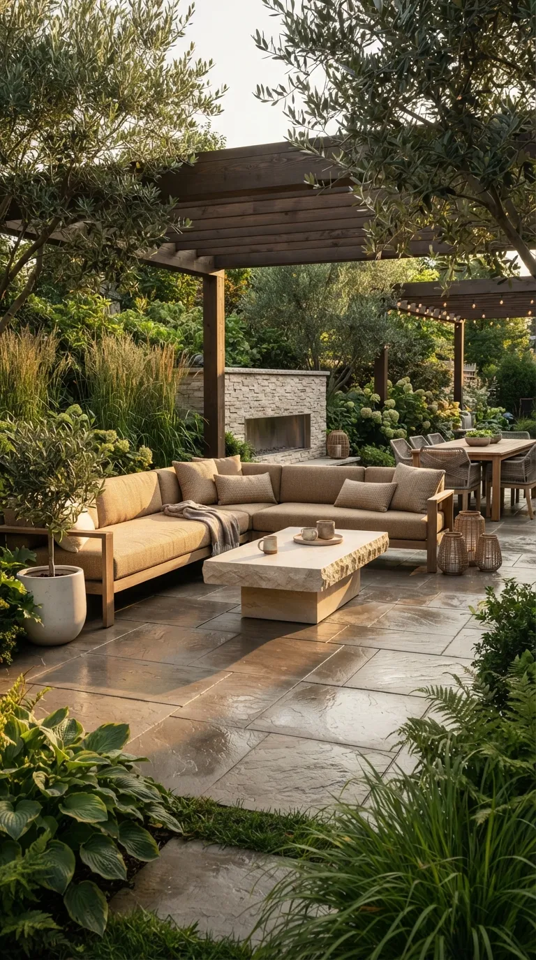 luxury home design trends Private Outdoor Rooms With Resort Comfort