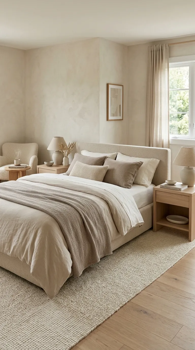 luxury hotel style bedroom decor ideas Style a Calm Neutral Color Palette