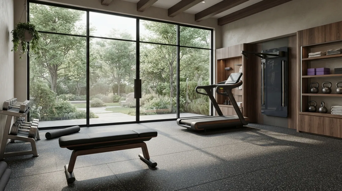 luxury modern home gym ideas