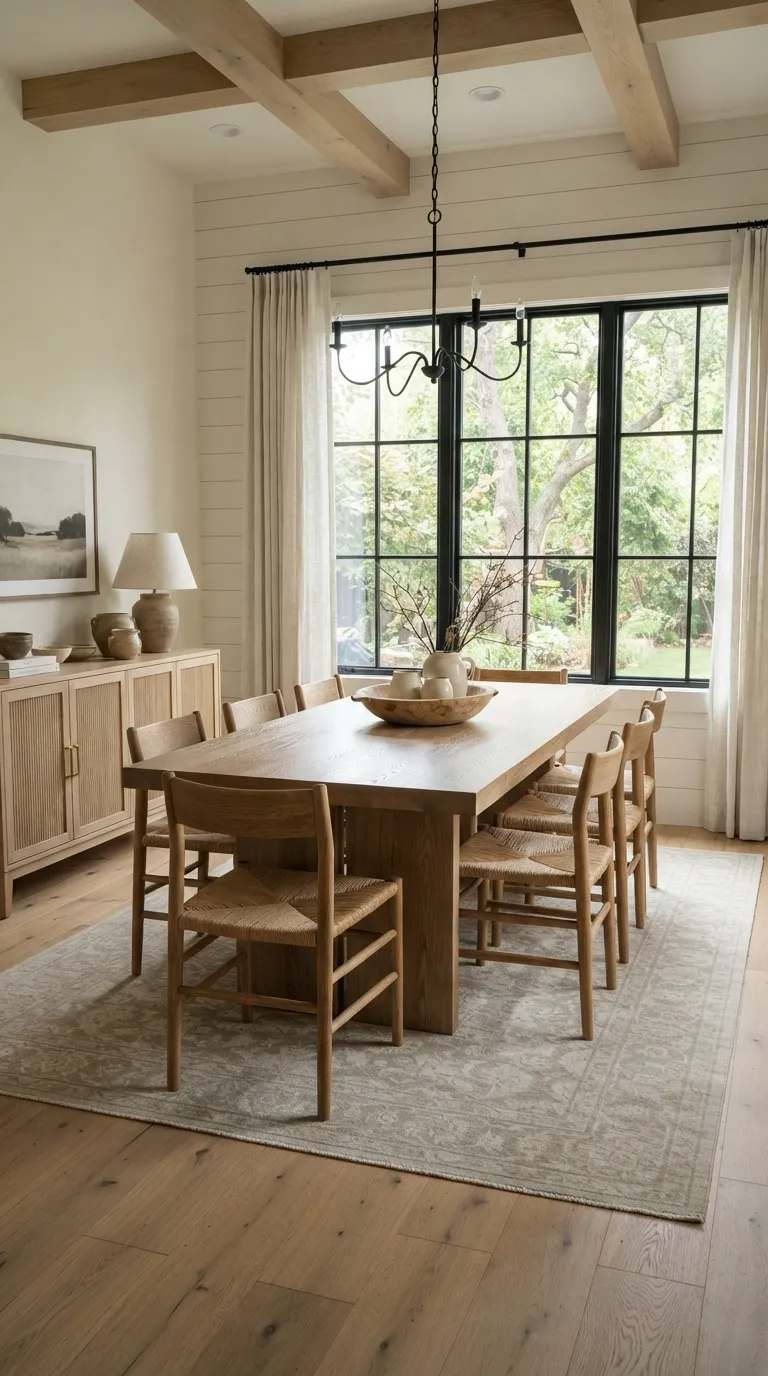 modern farmhouse dining room decor Simple Farmhouse Foundations