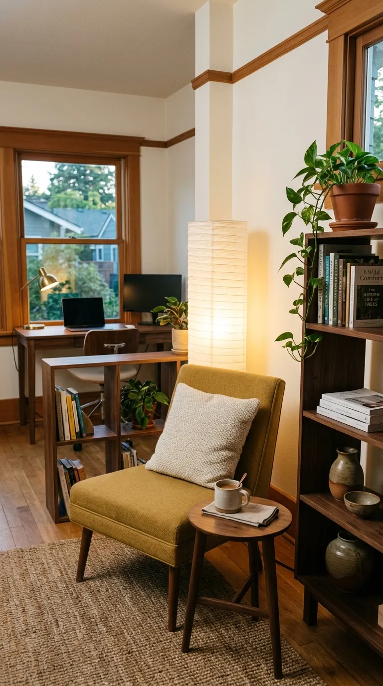 modern feng shui home office ideas Create a Small Focus Corner