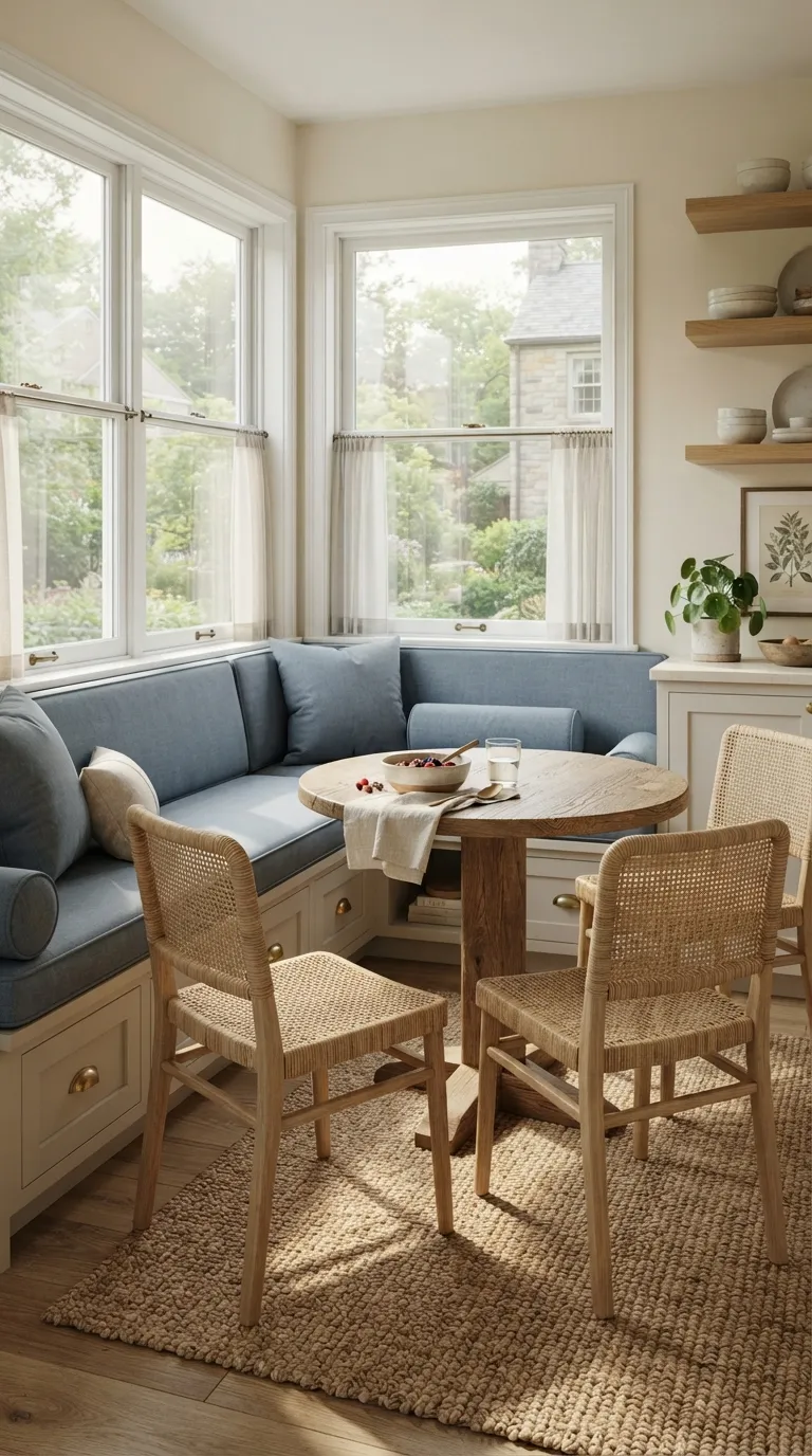 modern home design trends for 2026 Built-In Seating Makes Every Inch Count