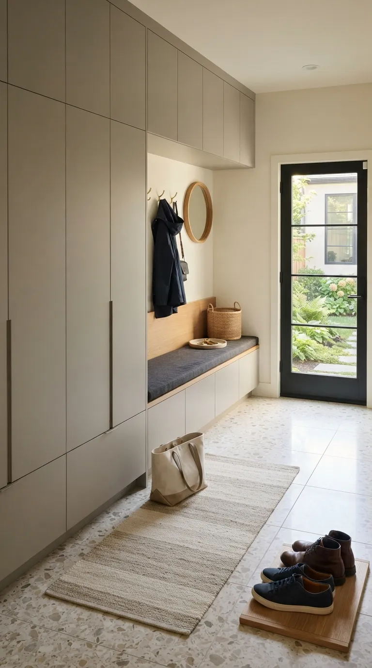 modern home design trends for 2026 Hidden Storage Keeps Clean Lines Intact