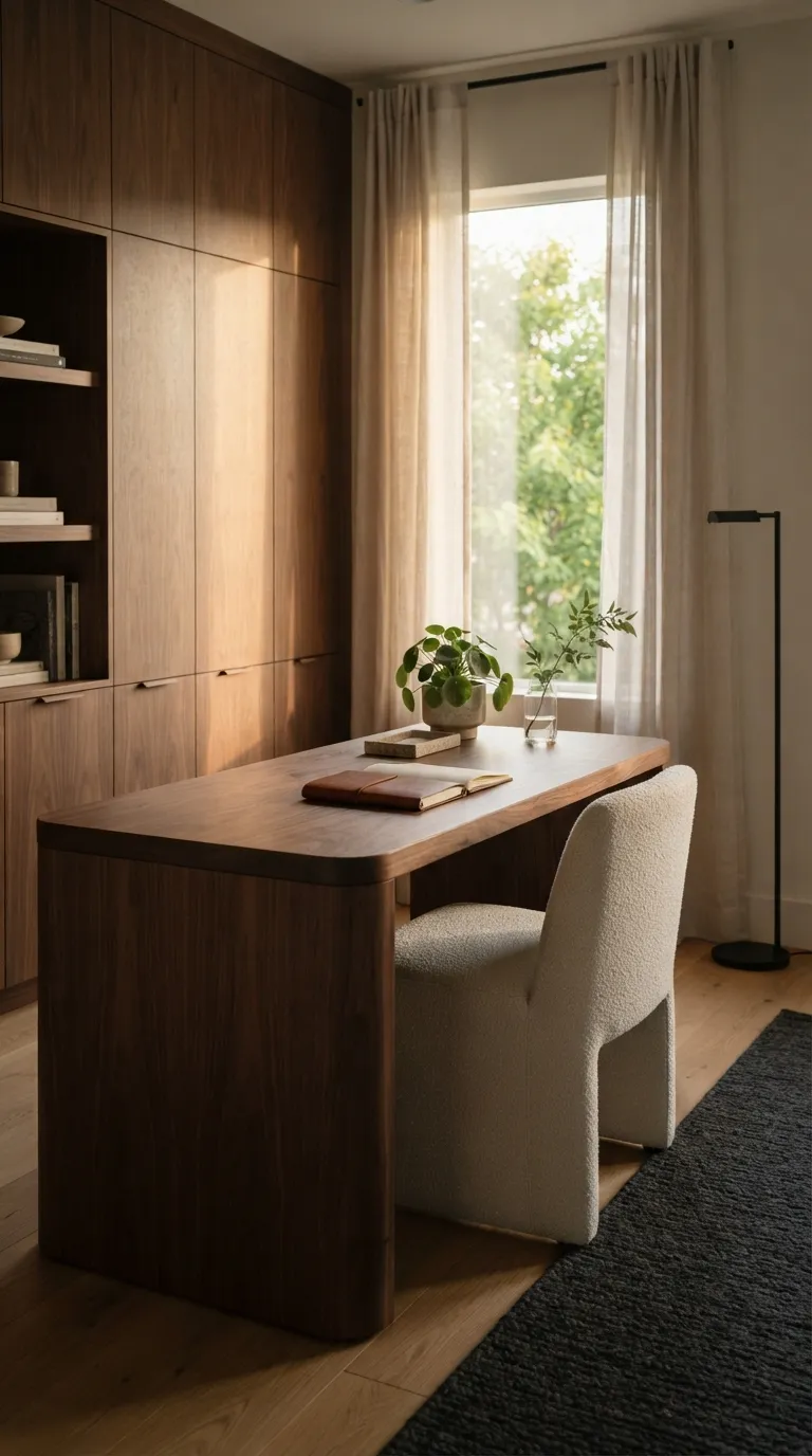 modern home design trends for 2026 Rich Wood Tones Add Depth