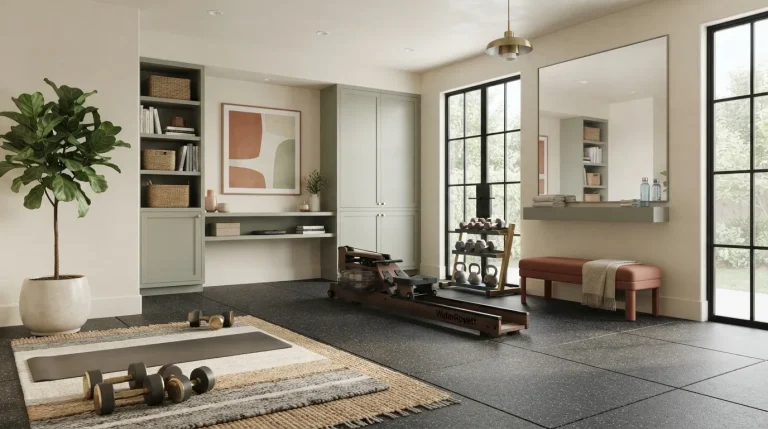 modern home gym color ideas