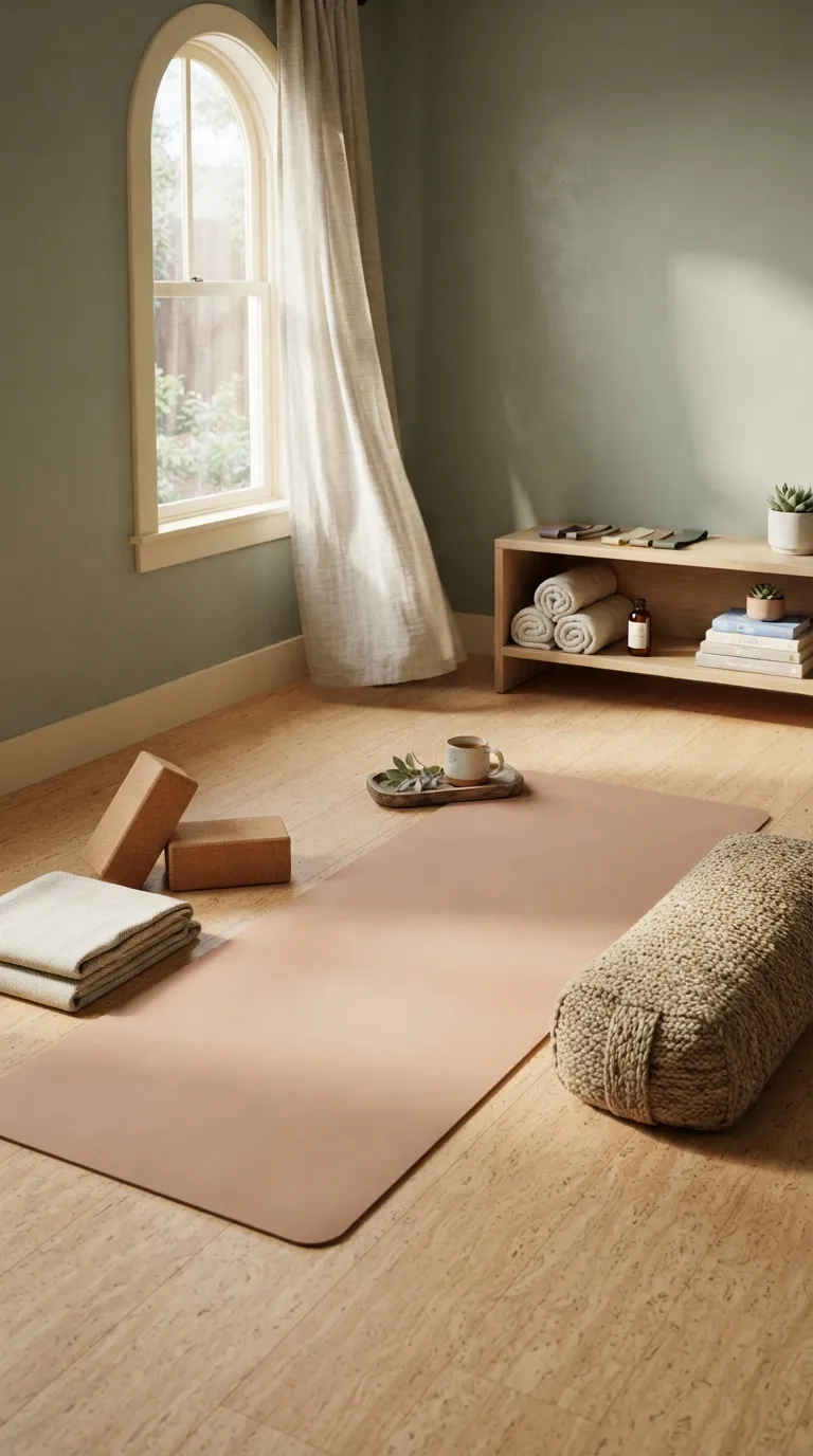 modern home gym ideas on a budget Create a Cozy Yoga and Stretching Corner
