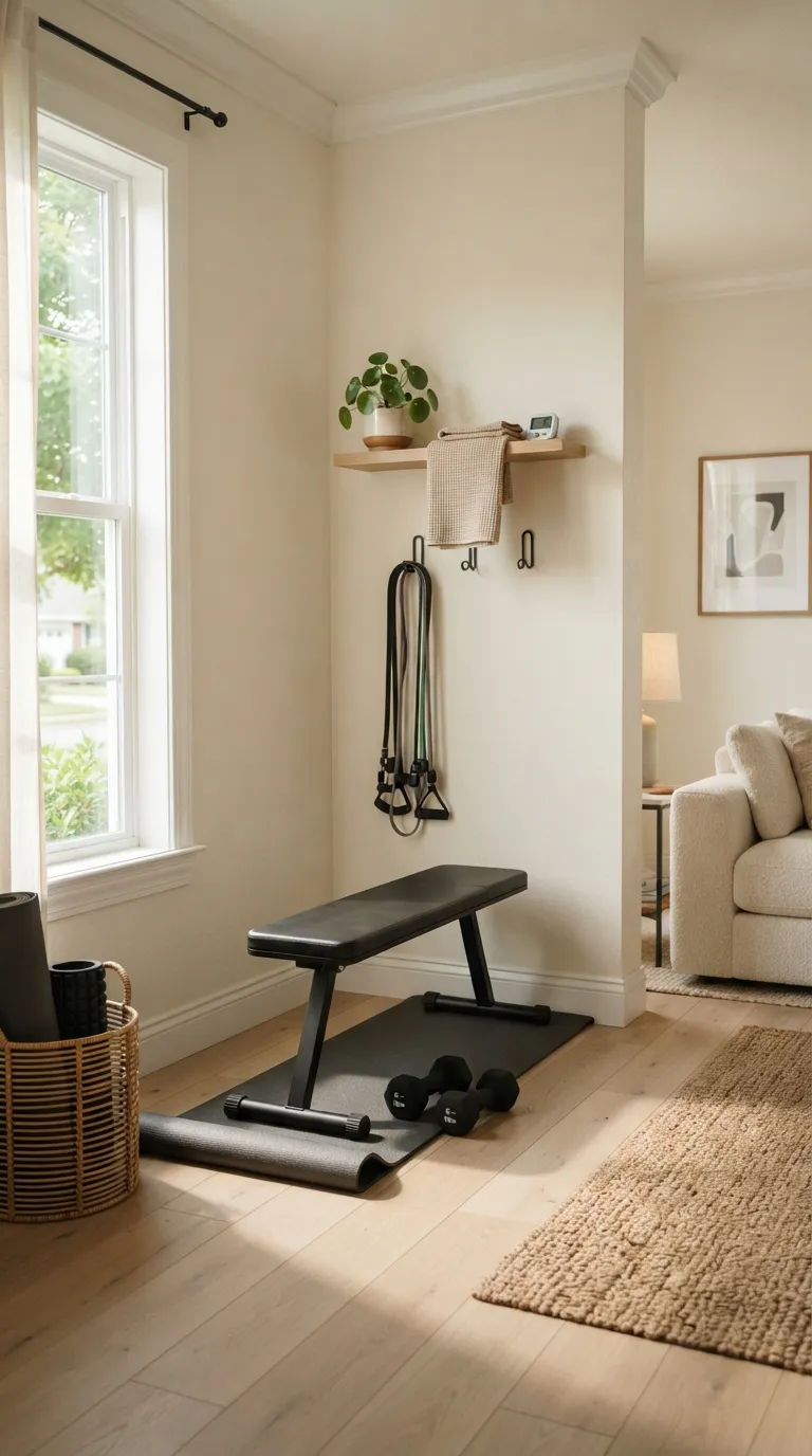 modern home gym ideas on a budget Turn a Spare Corner Into a Mini Gym