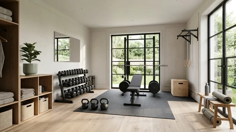 modern home gym ideas with a minimalist aesthetic