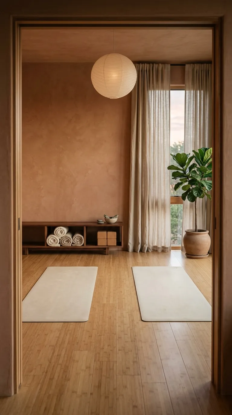 modern home gym ideas with a minimalist aesthetic Minimalist Home Yoga Studio