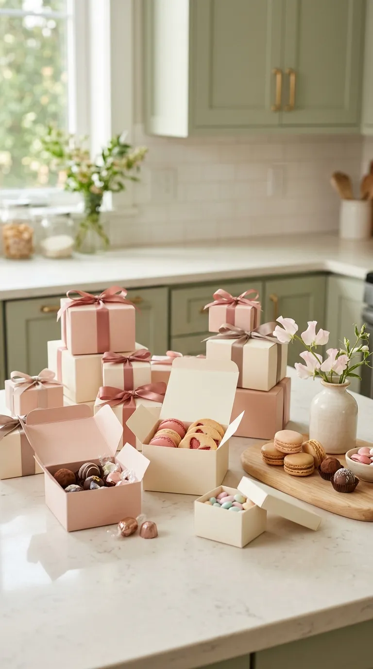 Pink Birthday Party Pink Treat Boxes