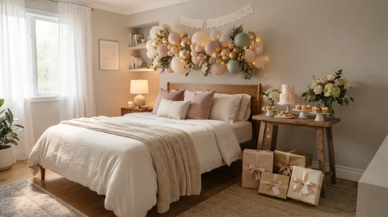 room birthday decoration