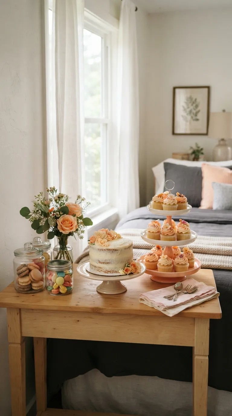 room birthday decoration Mini Dessert Station