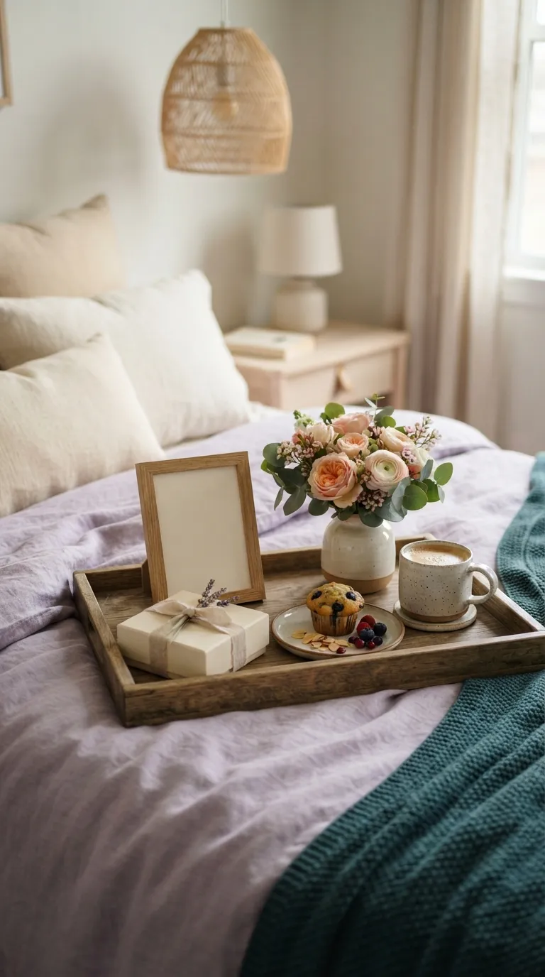 room birthday decoration Personalized Birthday Bed Tray