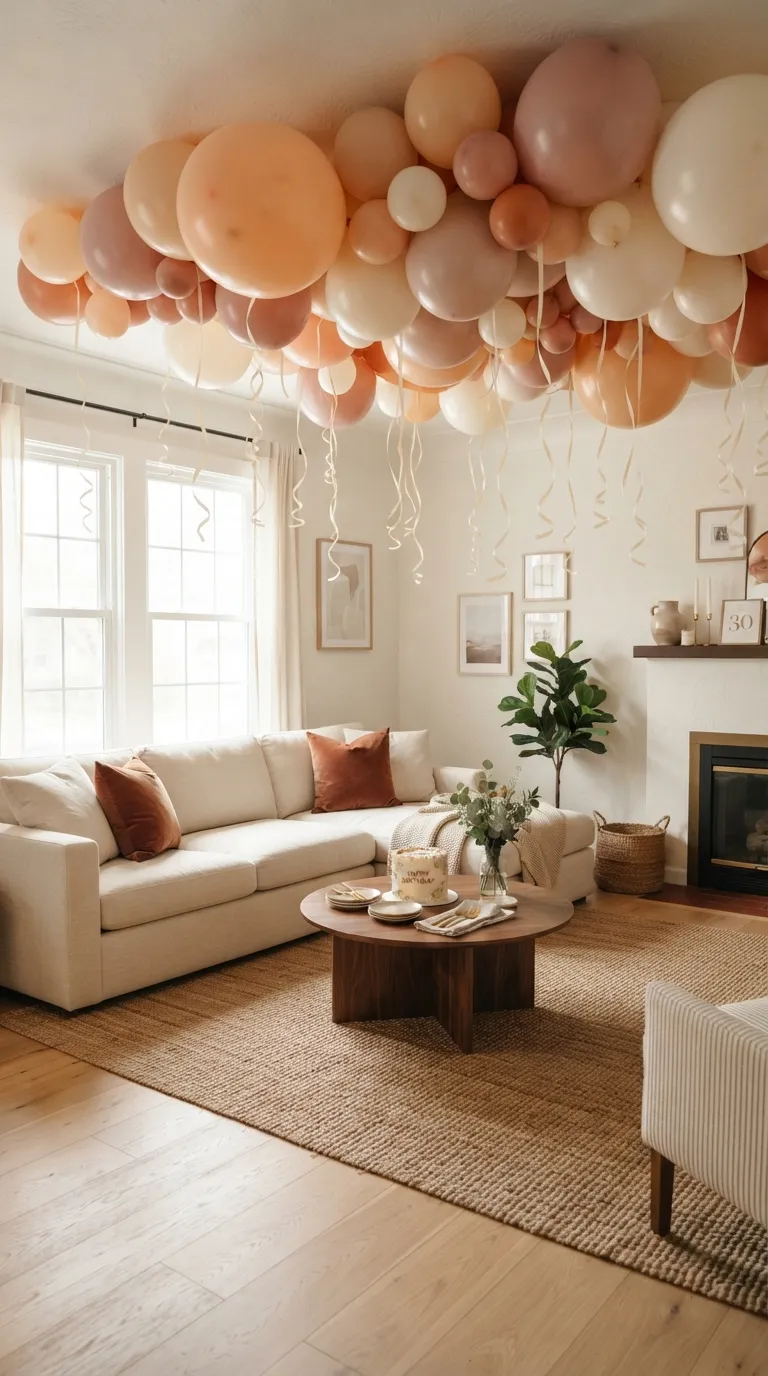 room decor birthday Balloon Ceiling Canopy