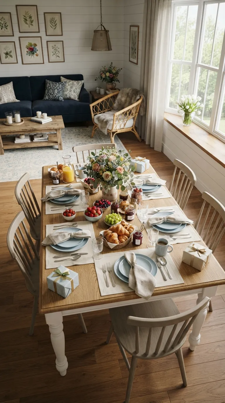 room decor birthday Birthday Brunch Table