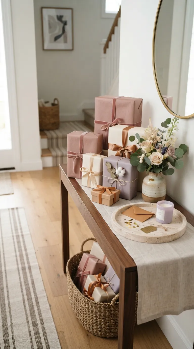 simple birthday decor ideas for girls Create a Mini Gift Display