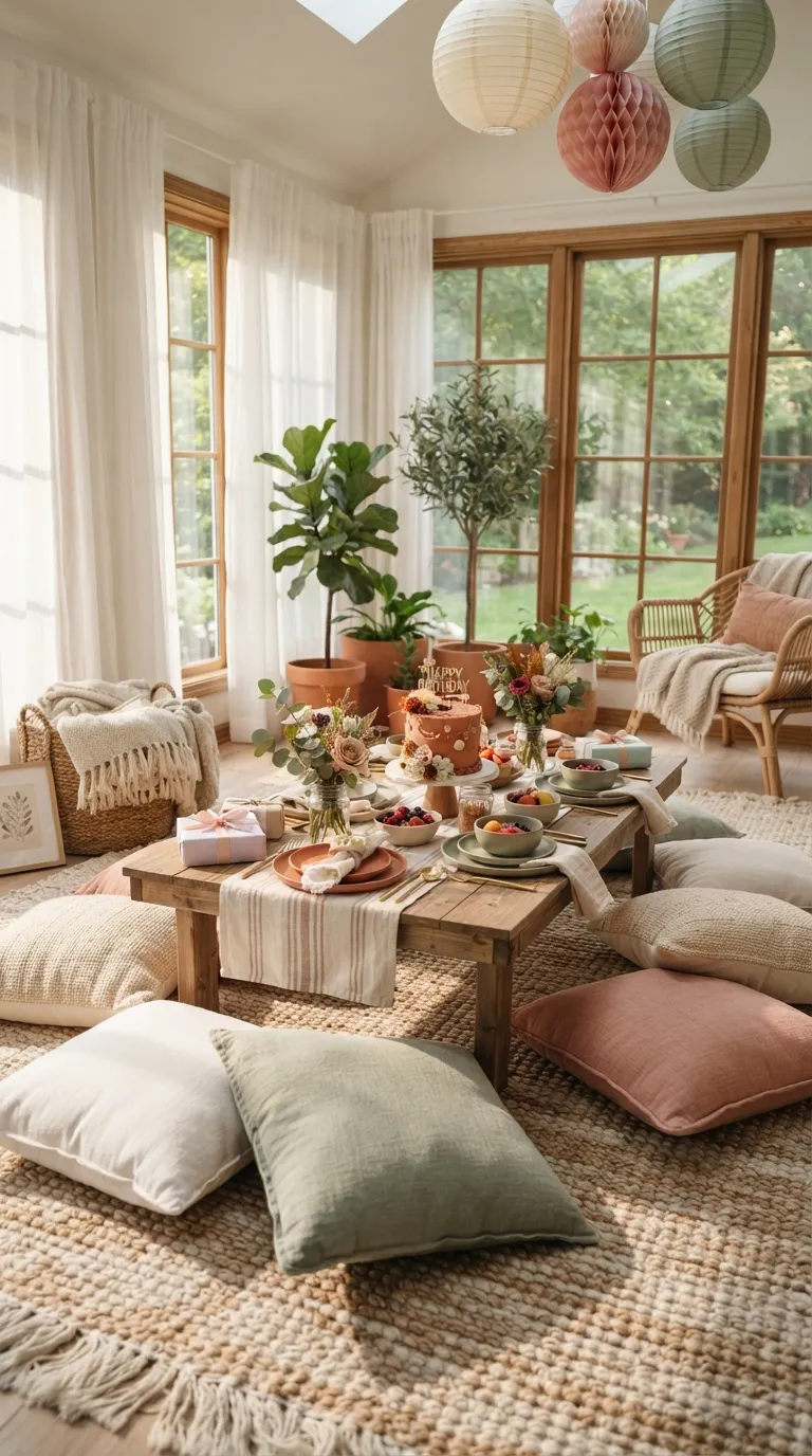 simple birthday decor ideas for girls Make a Cozy Birthday Picnic Setup