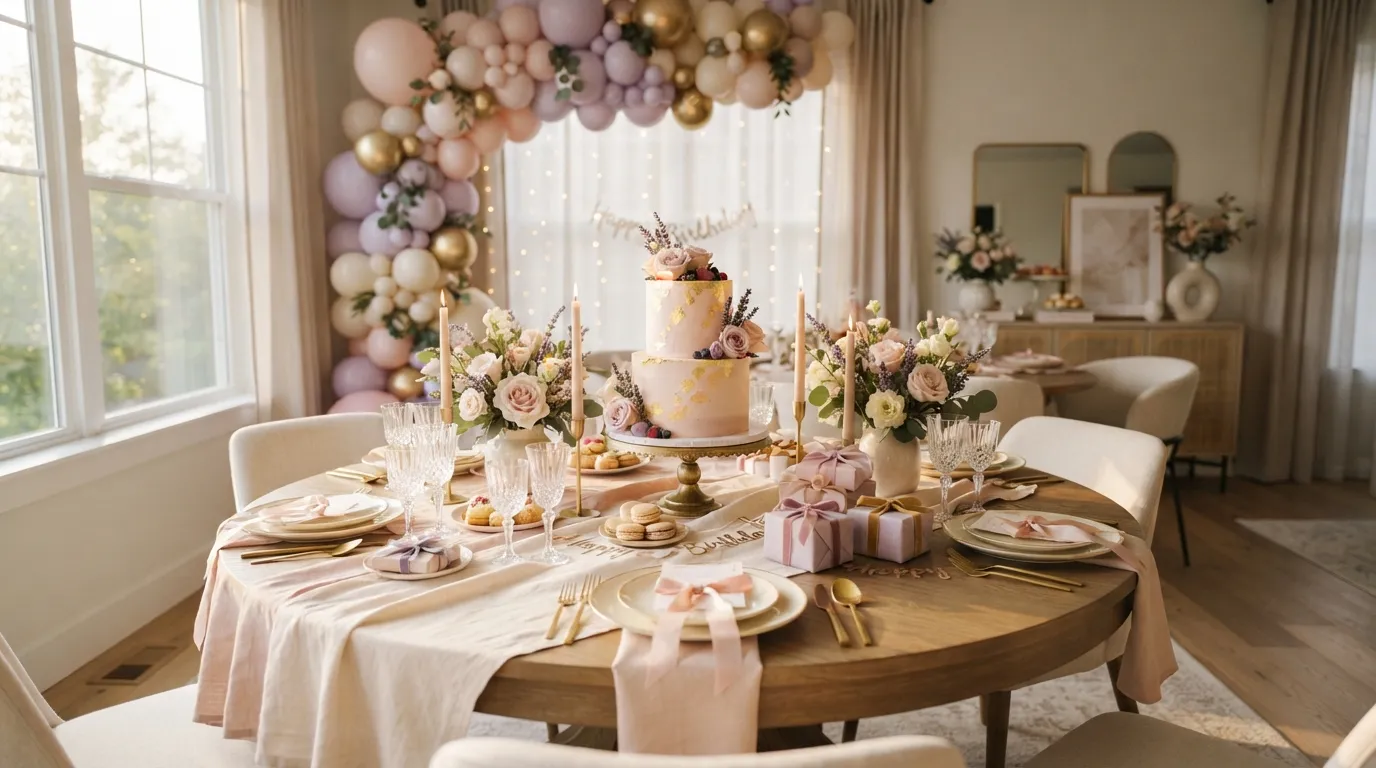 simple birthday decor ideas for girls