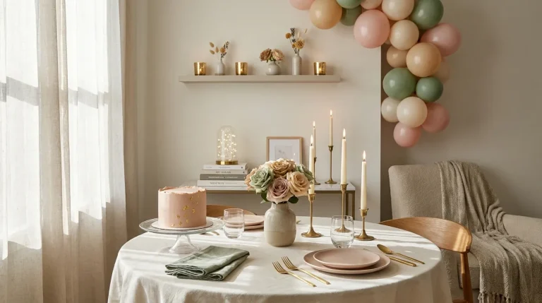 simple birthday decor ideas for small spaces