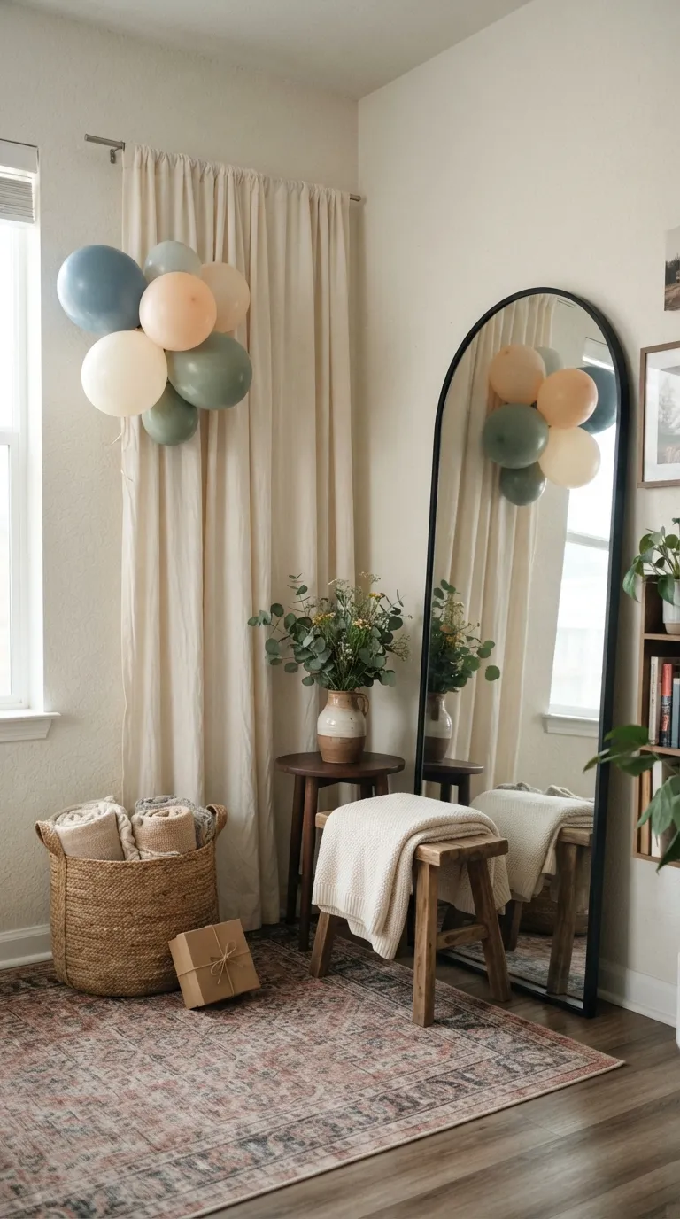 simple birthday decoration ideas on a budget Create a Birthday Photo Corner