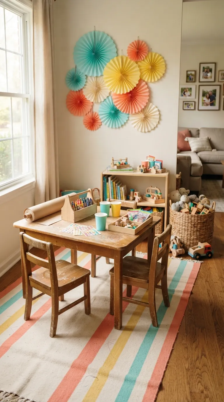 simple birthday party decor ideas at home Create a Kid-Friendly Party Station