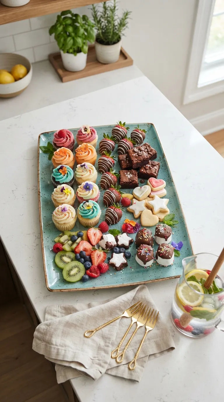 simple birthday party decor ideas at home Make a Fun Dessert Tray