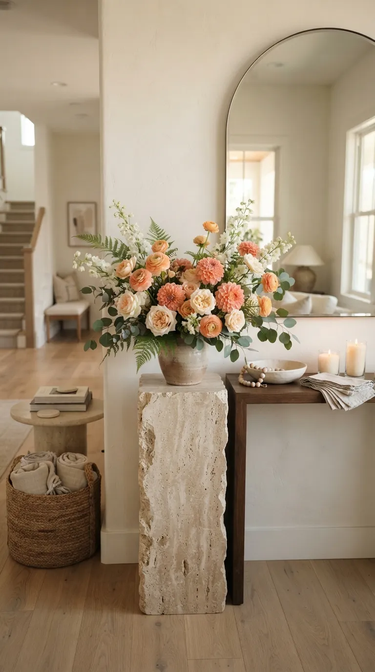 simple birthday party decor ideas for adults Add a Statement Floral Arrangement
