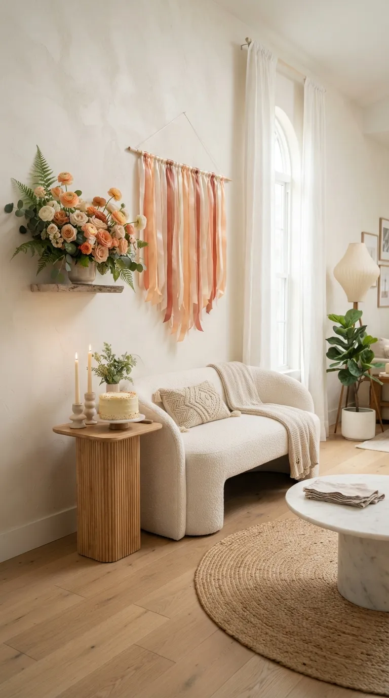 simple birthday party decor ideas for adults Finish With a Beautiful Birthday Photo Spot