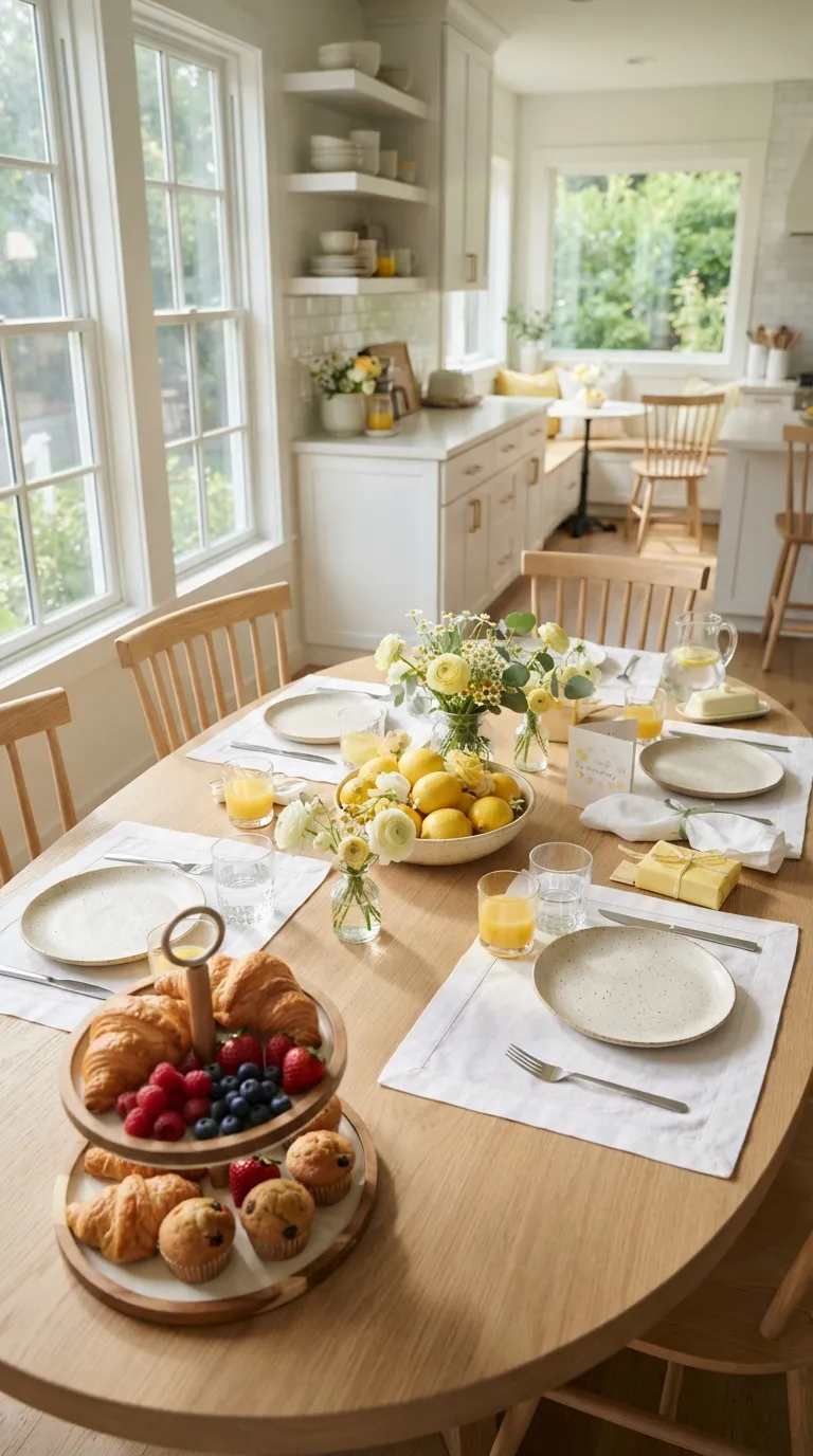 simple birthday party decor ideas for adults Set Up a Chic Birthday Brunch Table