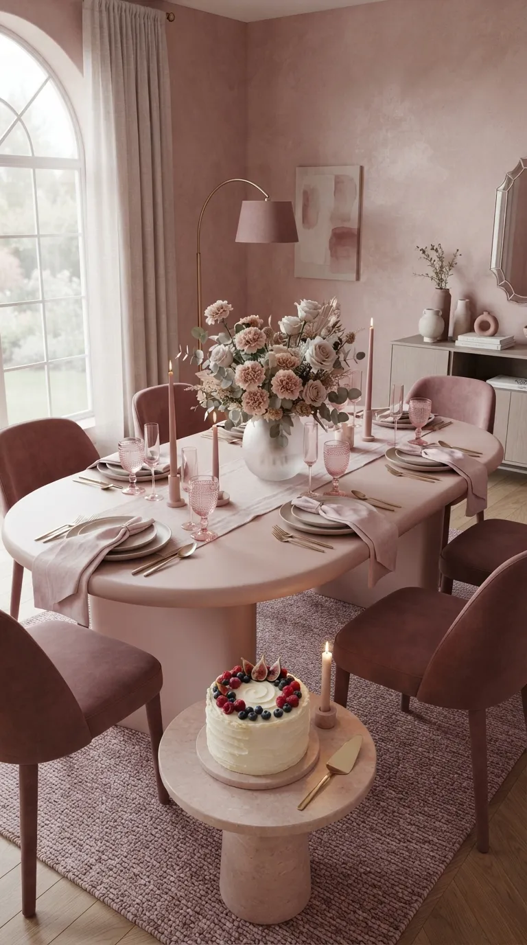 simple birthday party decor ideas for adults Try a Chic Monochromatic Color Scheme