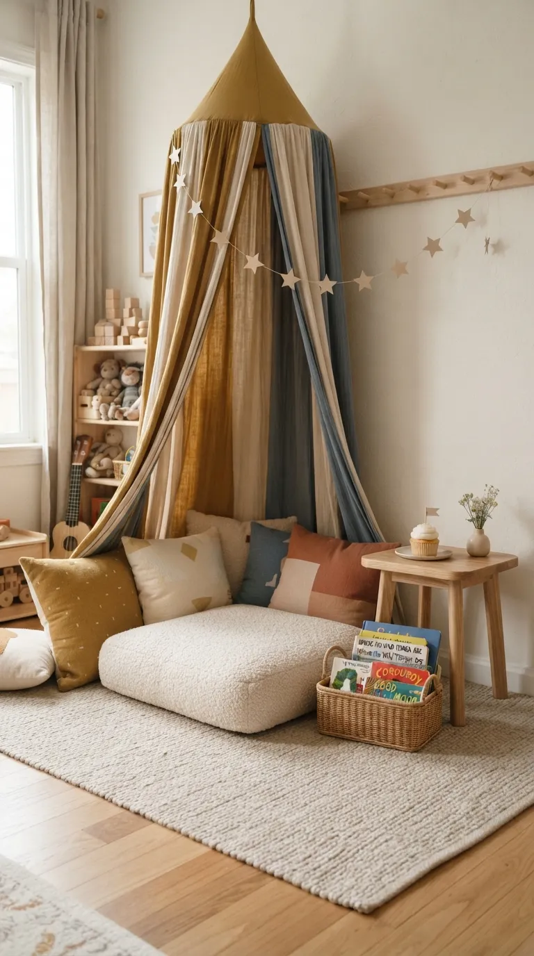 simple birthday party decoration ideas for kids Build a Cozy Birthday Reading Corner