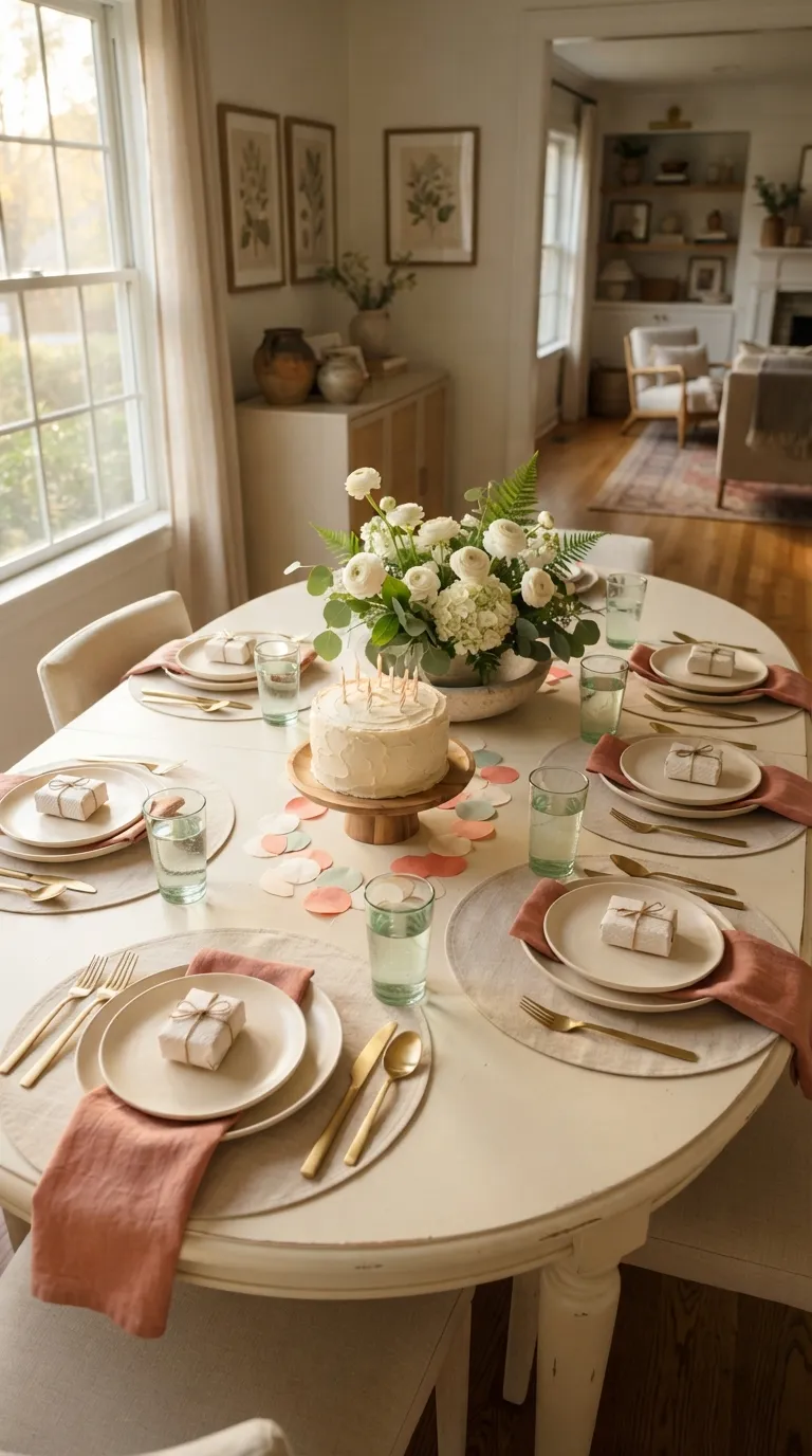 simple birthday table decor ideas Finish With Coordinated Party Details